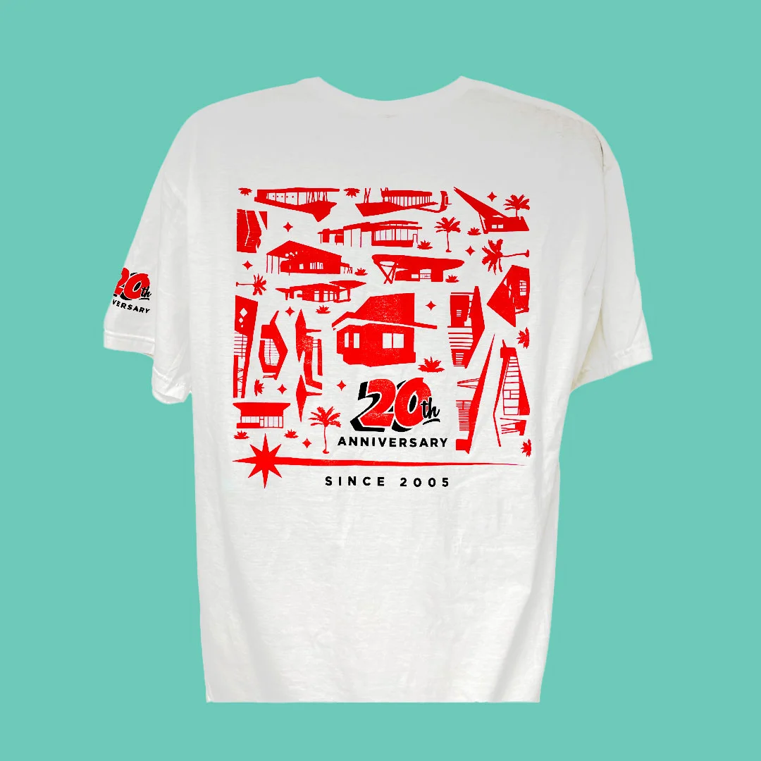 20th Anniversary White Tee - P. Terry's