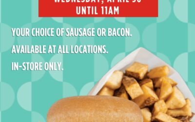 $2 Egg Burger Day Returns Wednesday, April 30, 2025