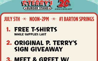 P. Terry’s Turns 20: Celebrating with a Special Promotion & In-Person Event